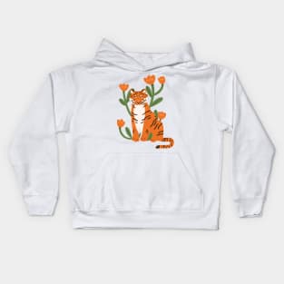 Grumpy Tiger Kids Hoodie